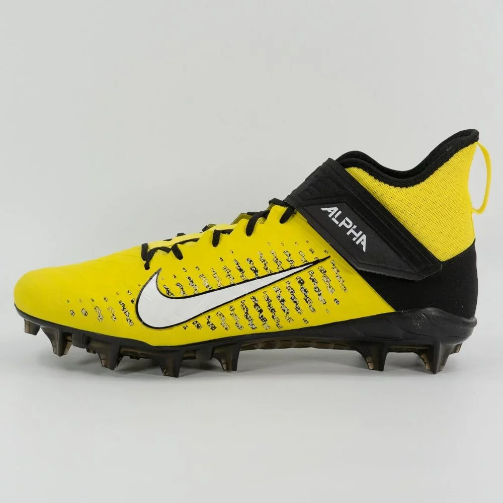 Nike Alpha Menace Pro 2 Mid 'Opti Yellow' AQ3209-701 Football size 16